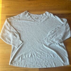 American eagle oversized sweater size XL light gray
